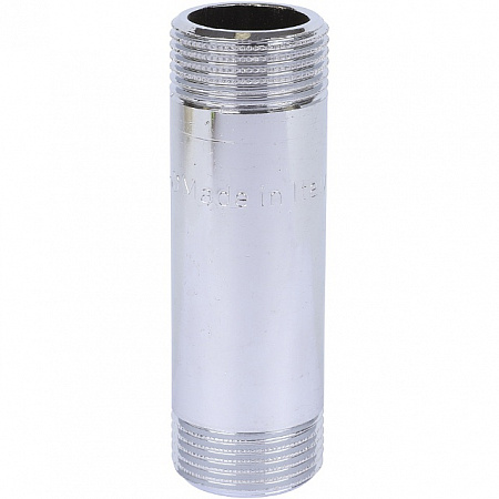 Бочонок резьбовой латунный STOUT хром 3/4&quot;x80мм