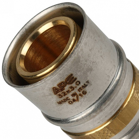 МП Муфта переходная пресс для металлопласта STOUT Ø32х26