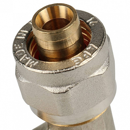 МЦ Тройник резьбовой цанга для металлопласта STOUT Ø16х1/2&quot;х16 Н
