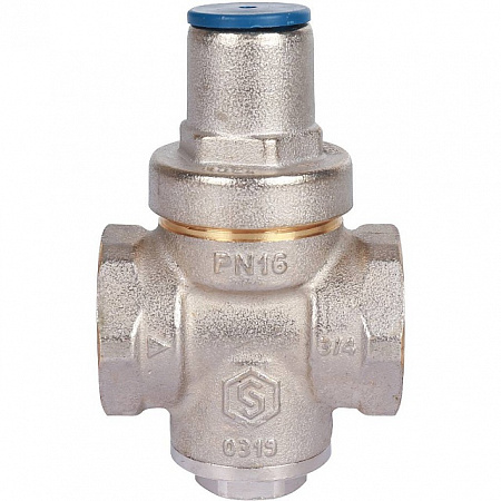 Редуктор давления STOUT PN16 вн/вн 3/4&quot; без подкл. манометра