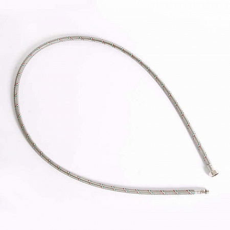 UNI-FITT Гибкая подводка для смесителя М10х1 - 1/2&quot;, 150 см, DN 8, оплётка из нерж. стали