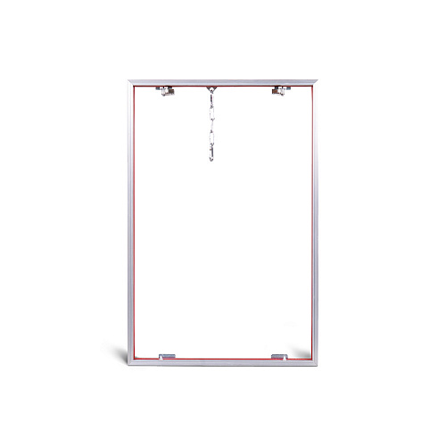 Люк потайной АЛЮМИНИЕВЫЙ со съемной дверцей (НАЖИМНОЙ) ПРАКТИКА &amp;quot;КОНТУР&amp;quot; КР 40x60