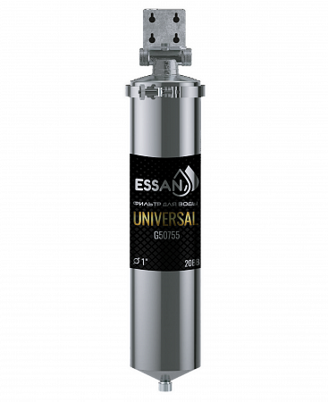 Корпус-колба фильтра из нержавейки ESSAN UNIVERSAL горячая и холодная вода 20BB, 1&quot; Н (ПРЕМЬЕР) (6)