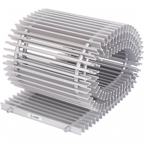 Конвектор внутрипольный STOUT SCN 110х240х1800 естественная конвекция