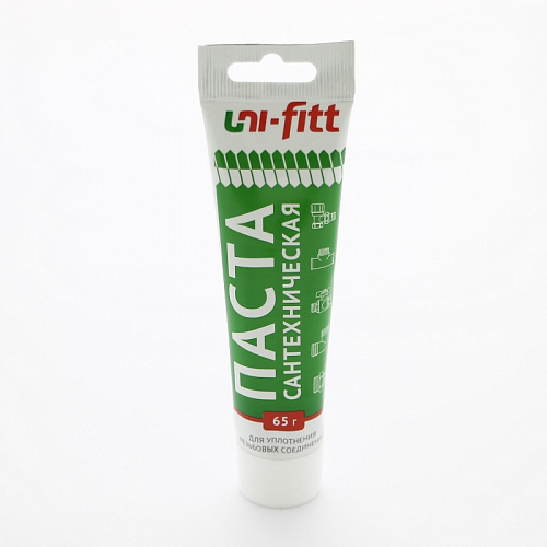 Паста герметизирующая для пропитки льна UNI-FITT 65гр (зеленый)