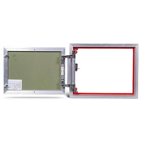 Люк под плитку АЛЮМИНИЕВЫЙ (НАЖИМНОЙ) ПРАКТИКА ETP 50x40