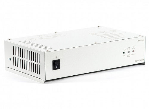 Источник бесперебойного питания TEPLOCOM 600 450Вт для двух АКБ 40-120 А*ч, БАСТИОН