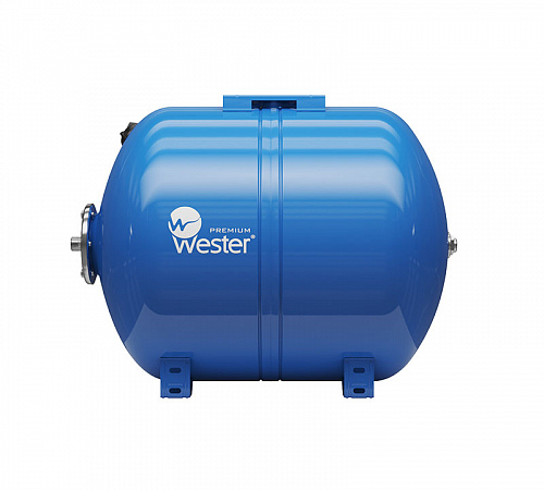 Гидроаккумулятор горизонтальный WESTER Premium WAO 100л 10 бар (к/ф из нерж.) (WAO100P)