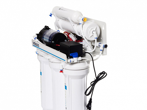 Фильтр под мойку VODOS RO 50-А1 5 ступеней с насосом