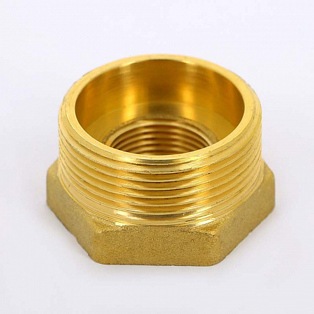 Футорка резьбовая латунная UNI-FITT без покрытия 11/2&quot;х11/4&quot; ВН