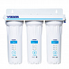 Установка для подготовки питьевой воды 3-х ступени. VODOS TRIO PR303