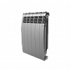 Радиатор алюминиевый ROYAL THERMO BILINER ALUM SILVER SATIN 500x6 секций, серый