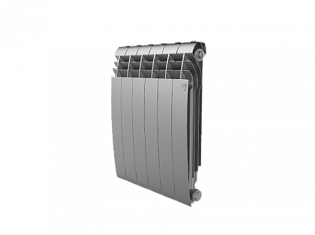 Радиатор алюминиевый ROYAL THERMO BILINER ALUM SILVER SATIN 500x6 секций, серый
