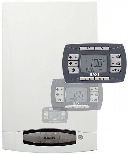 Котел газовый настенный BAXI NUVOLA 3 COMFORT 320 Fi, 32 кВт, двухконтурный, турбированный
