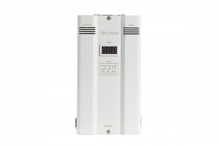 Стабилизатор сетевого напряжения TEPLOCOM фазоинверторный ST-1000 INVERTOR, БАСТИОН