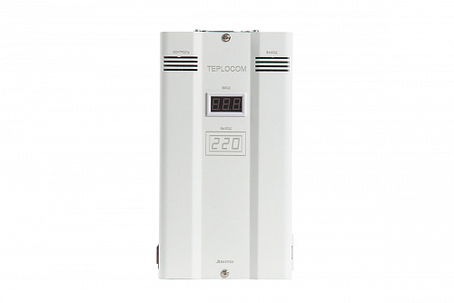 Стабилизатор сетевого напряжения TEPLOCOM фазоинверторный ST-1500 INVERTOR, БАСТИОН