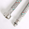 Гибкая подводка для смесителя UNI-FITT М10х1 - 1/2&amp;quot;, 120 см, DN 8, оплётка из нерж. стали