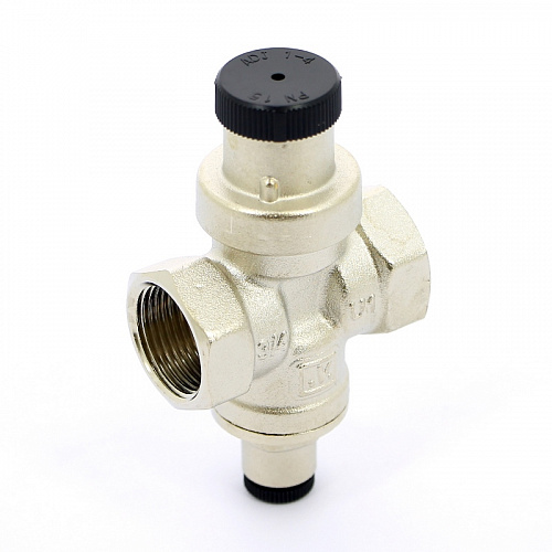 Редуктор давления UNI-FITT 3/4&amp;quot; В 1-4 бар PN15 COMPACT с отверстием под радиальный манометр 1/4&amp;quot; ник