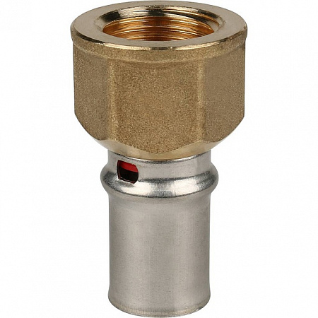 МП Муфта резьбовая пресс для металлопласта STOUT Ø16х1/2&quot; В