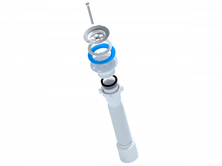АНИПЛАСТ Сифон гофрированный 11/2&quot;х50