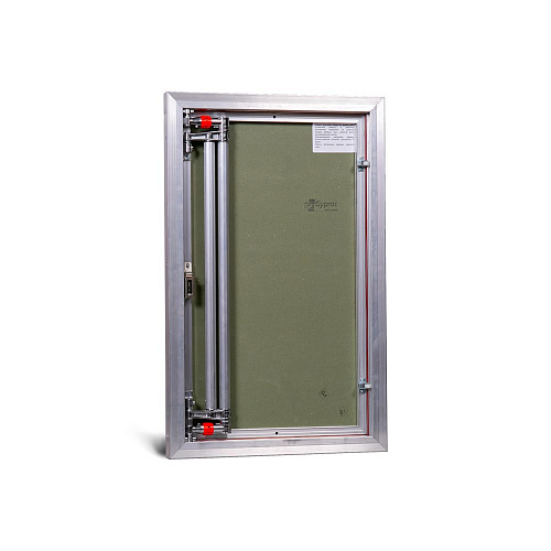 Люк под плитку АЛЮМИНИЕВЫЙ (НАЖИМНОЙ) ПРАКТИКА ETP 50x80