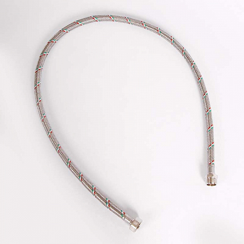Гибкая подводка UNI-FITT ВН 1/2&amp;quot;, 100 см, DN 8, оплётка из нерж. стали