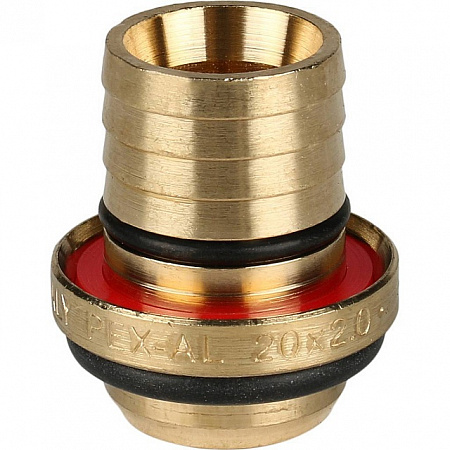 МЦ Муфта резьбовая цанга для металлопласта STOUT Ø20х1/2&quot; ВР