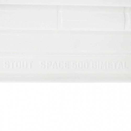 Радиатор биметаллический STOUT SPACE 500х12 секций