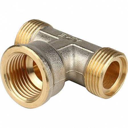 МЦ Тройник резьбовой цанга для металлопласта STOUT Ø16х1/2&quot;х16 В