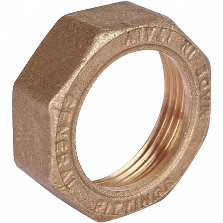 Американка ПРЯМАЯ резьбовая латунная (с прокладкой o-ring) STOUT без покрытия 1&quot; ВН