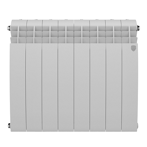 Радиатор биметаллический ROYAL THERMO BILINER BIANCO TRAFFICO 500х8 секций (НС-1176306)