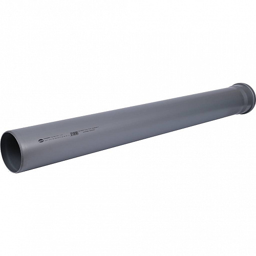 ПВХ Труба SINIKON 110 х 1000 мм с раструбом, СТАНДАРТ