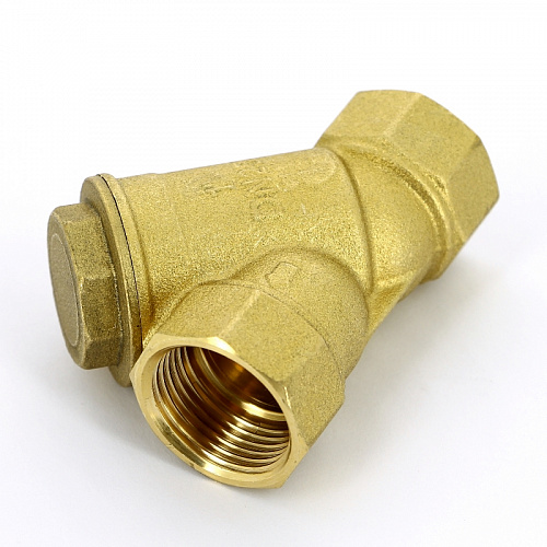 ФГО Фильтр косой грубой очистки ITAP латунный ART 192 1&amp;quot;, 500 мкр, желтый (12164)