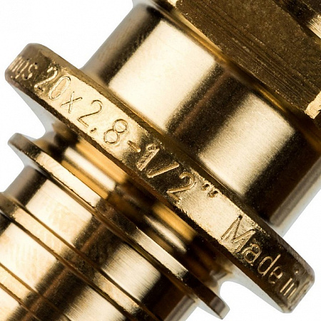 СА Муфта резьбовая аксиальная для сшитого полиэтилена STOUT Ø20х1/2&quot; Н