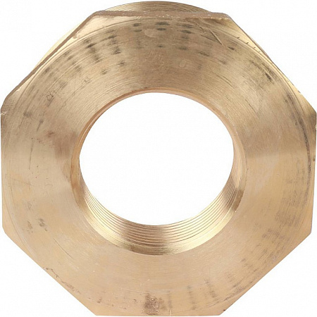 Футорка резьбовая латунная STOUT без покрытия 3&quot;x11/2&quot; ВН