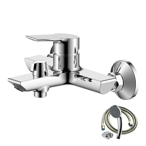 Смеситель для ванны OLIVE'S SEVILLA 20201SV хром, латунь, упак (8 шт.)