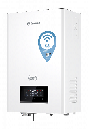 Котел электрический настенный THERMEX GRIZZLY 5-12кВт, (220/380 В) Wi-Fi (ЭдЭБ01987)