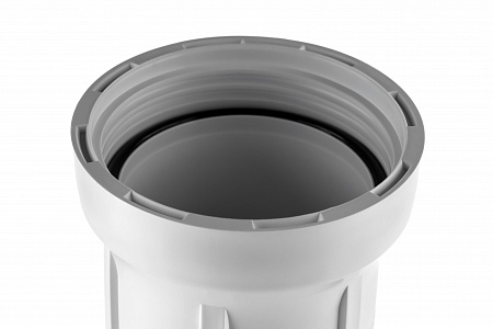 Корпус-колба фильтра из пластика ГЕЙЗЕР МАТОВЫЙ холодная вода 10SL, 1/2&quot; Н