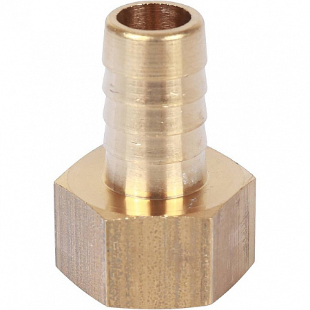 Штуцер резьбовой латунный STOUT без покрытия 1/2&quot;x14мм В