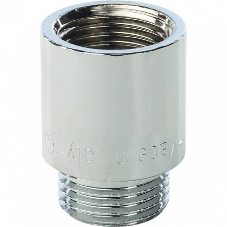Удлинитель резьбовой латунный STOUT хром 1/2&quot;x25мм ВН