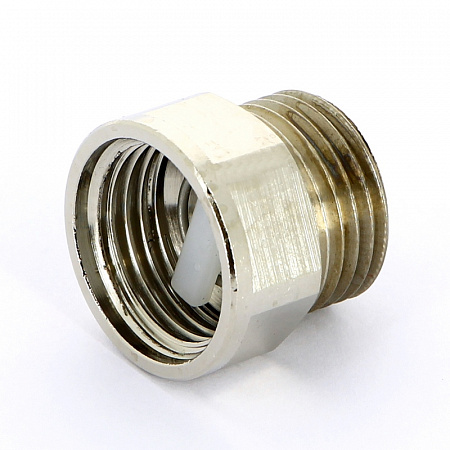 Клапан отсечной для воздухоотводчика UNI-FITT 1/2&quot; x 1/2&quot; никелир.