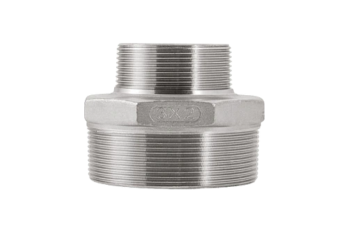 Переход резьбовой UNIPUMP 3”НР / 2”НР нержавеющая cталь