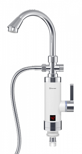 Смеситель-водонагреватель проточный THERMEX FOCUS 3000, 1х230В (кран+душ) (ЭдЭБ01991)