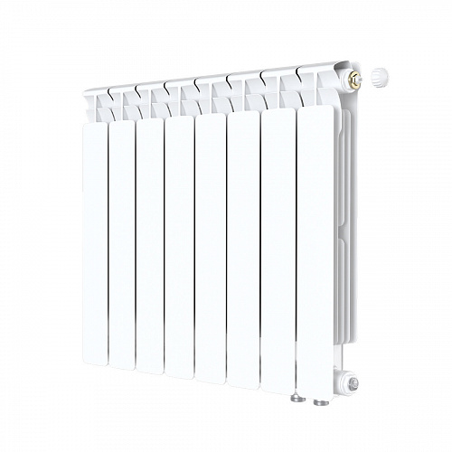 Радиатор биметаллический RIFAR ALP 500x8 секций, нижнее правое подключение (AVR)