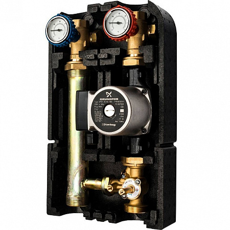 ГБМ Насосная группа STOUT с 3-х приводным смесителем, с насосом GRUNDFOS UPSO25-65 DN25 (1&quot;)