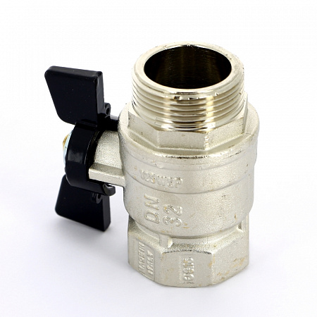 Кран шаровой BUGATTI ARIZONA 607 бабочка 11/4&quot; ВН, стандартный проход