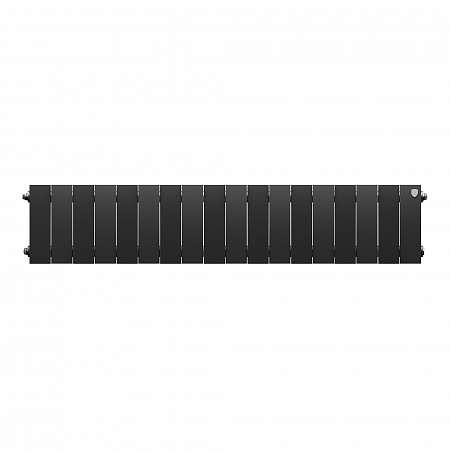 Радиатор биметаллический ROYAL THERMO PIANOFORTE NOIR SABLE 200x18 секций, чёрный (НС-1346009)