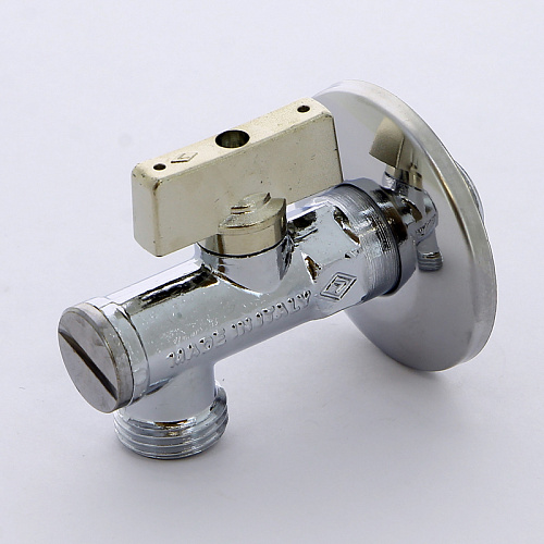 Кран шаровой потребительный угловой BUGATTI MINNESOTA 871 бабочка 1/2&amp;quot;х1/2&amp;quot;, для смесителя с фильтро