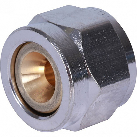 EK Фитинг-евроконус обжимной для полиэтилена STOUT PE-X Ø16х2.6-1/2&quot;, посадка Ø16.1, для труб STABIL
