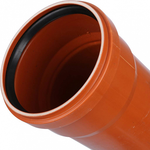 ПВХ Труба SINIKON D 110 x 3,2 SN4, 500 мм для нар. канализации